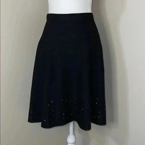 Vila Milano A-Line Knit Skirt - Picture 1 of 14